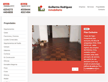 Tablet Screenshot of guillermorodriguez.com.ar